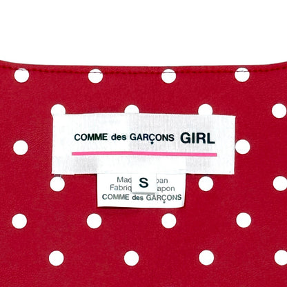 COMME DES GARÇON GIRL RED POLKA DOTS SUSPENDER