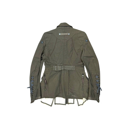 MARITHE FRANCOIS GIRBAUD KHAKI JACKET