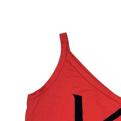 YVES SAINT LAURENT ASYMMETRIC CAMISOLE TOP