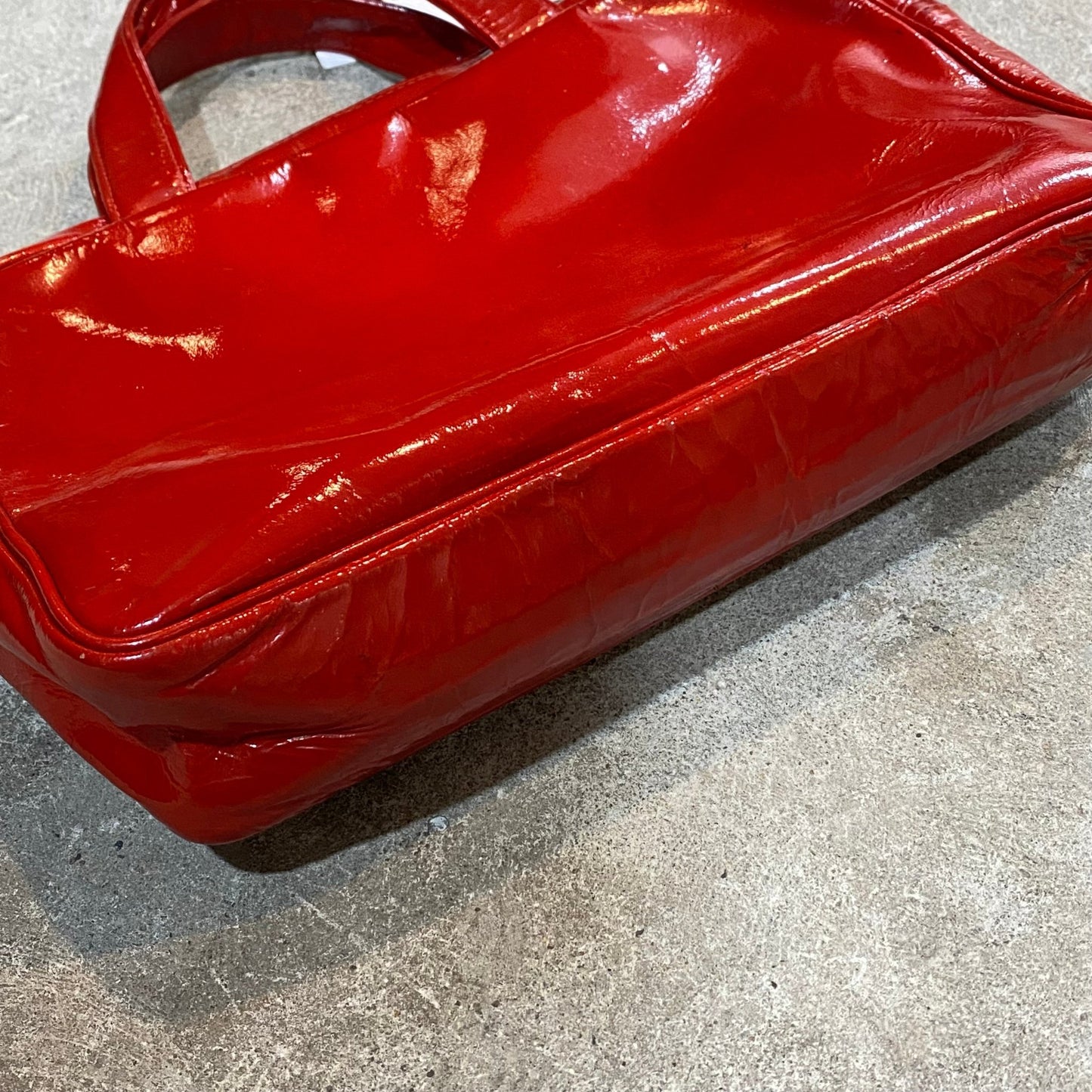 comme des garçon red bag