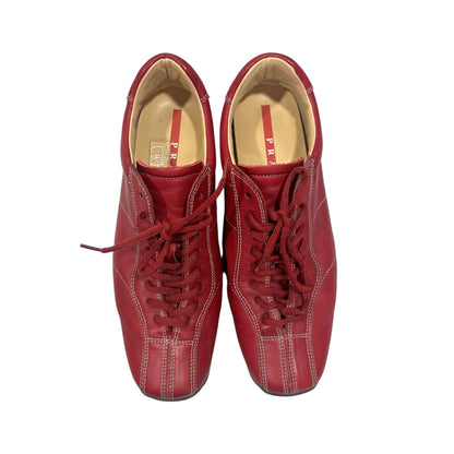 PRADA RED SNEAKERS