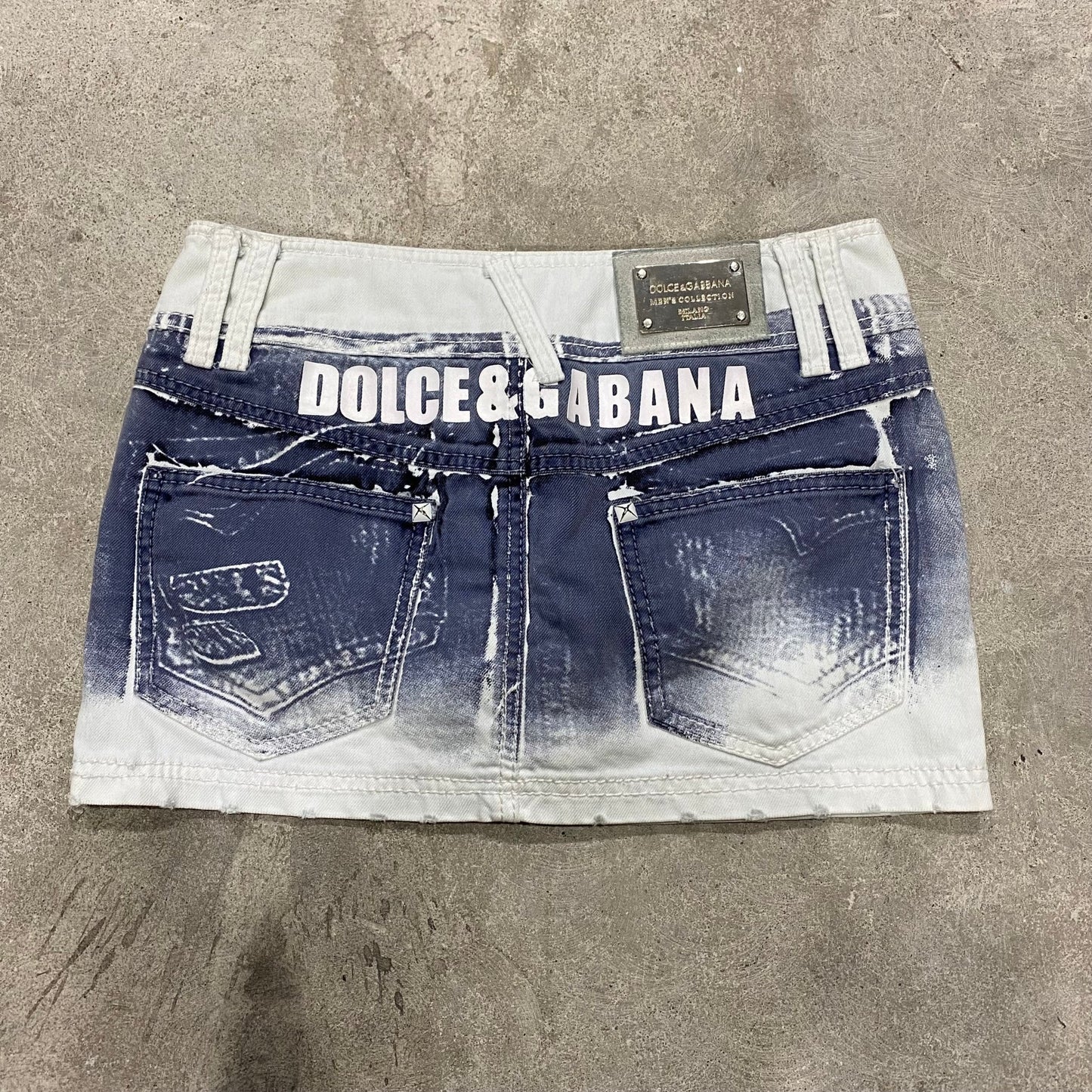 Dolce&Gabbana jeans mini skirt