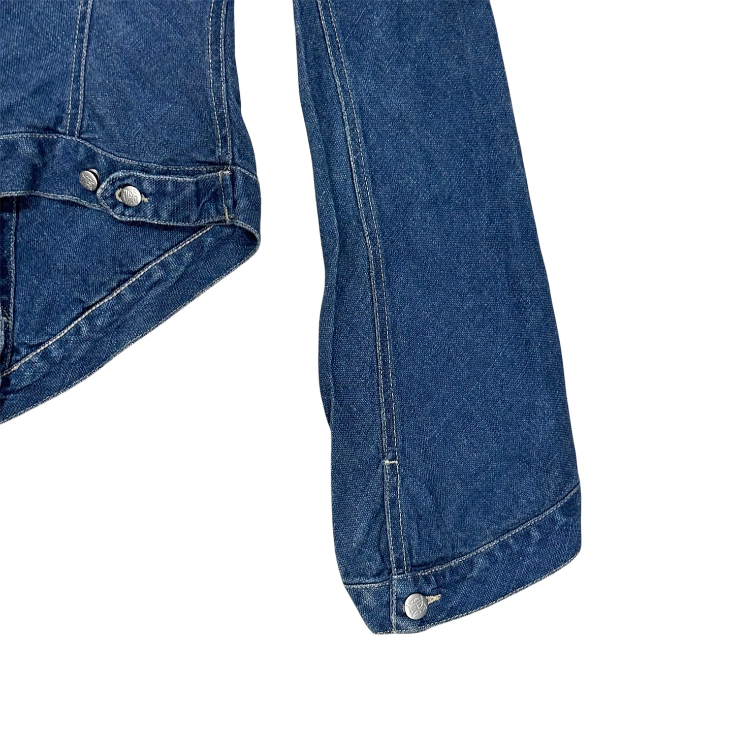 JEAN PAUL GAULTIER DENIM CURVE JACKET