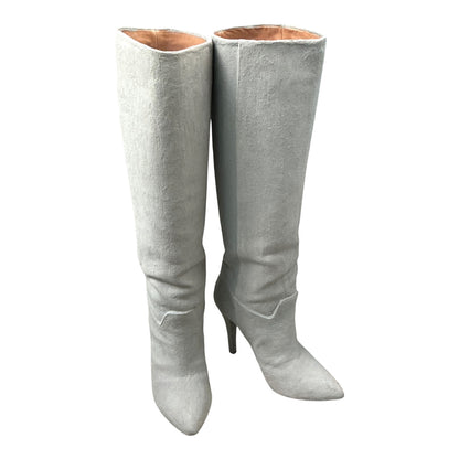 MAISON MARGIELA GREY CONCRETE BOOTS
