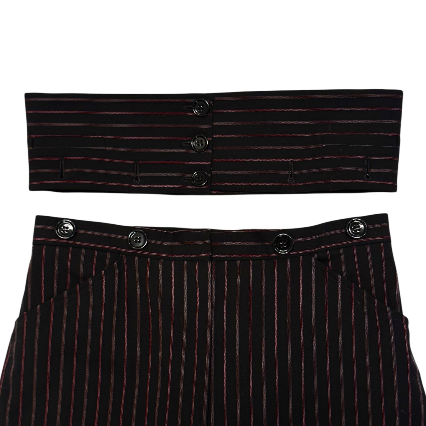 DOLCE & GABBANA FW2003 MULTI WEAR PANTS