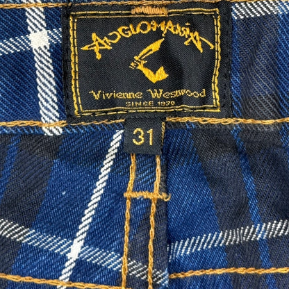 VIVIENNE WESTWOOD ANGLOMANIA CHECKED MINI SKIRT