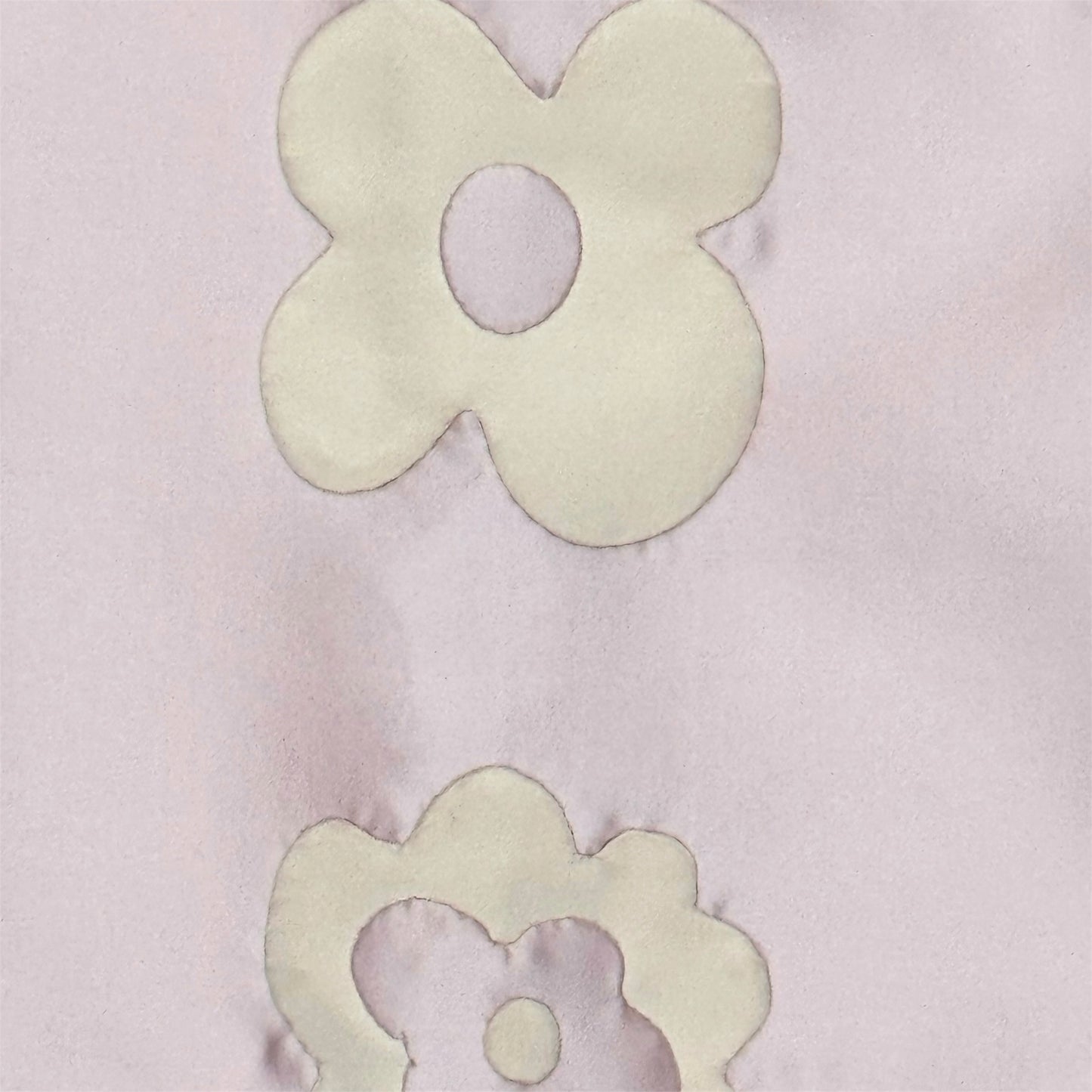 PRADA PINK SILK FLOWER MOTIF DRESS
