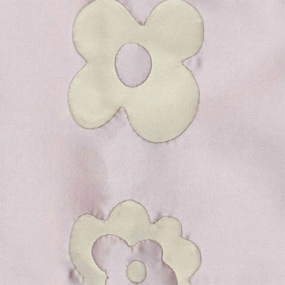 PRADA PINK SILK FLOWER MOTIF DRESS