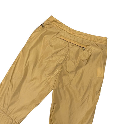 PRADA SPORTS BROWN NYLON PANTS