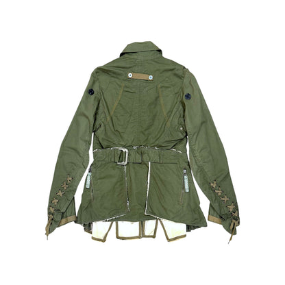 MARITHE FRANCOIS GIRBAUD GREEN JACKET