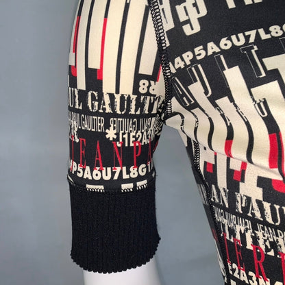 RARE JEAN PAUL GAULTIER TYPOGRAPHY TSHIRT