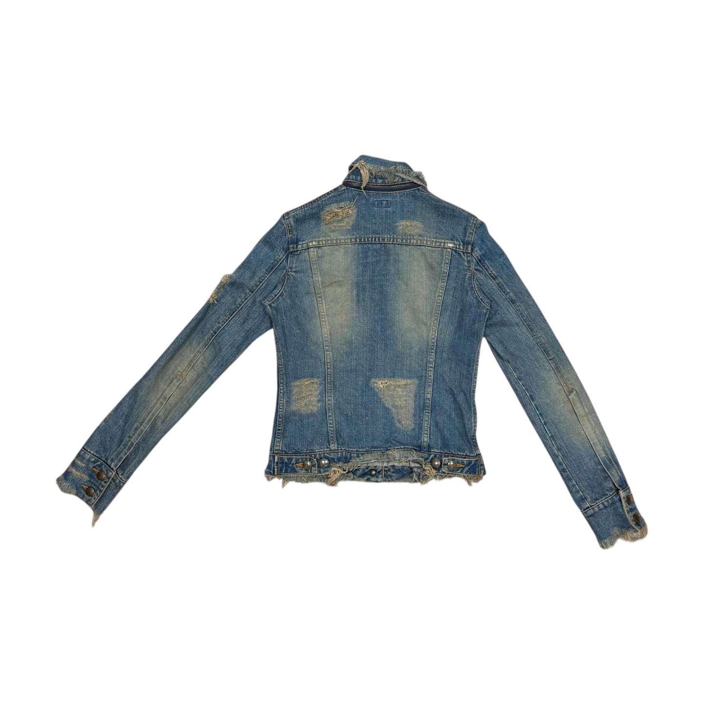 L.G.B DISTRESS DENIM JACKET