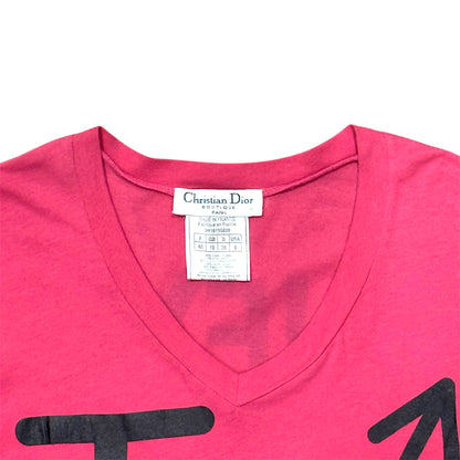 CHRISTIAN DIOR “I HEART DIOR” PINK LONG SLEEVE