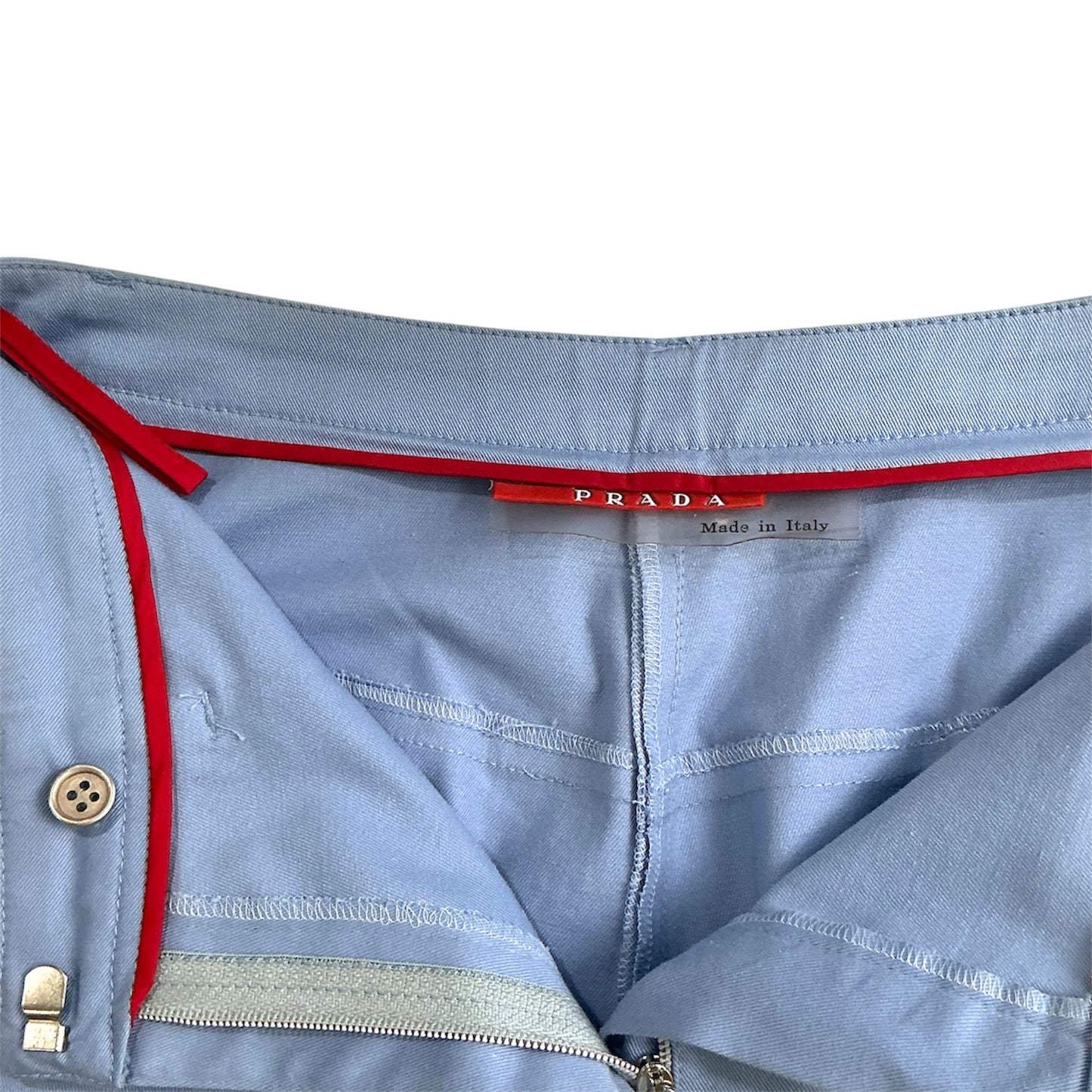 PRADA SPORTS LIGHT BLUE TROUSER