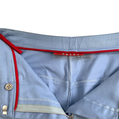 PRADA SPORTS LIGHT BLUE TROUSER