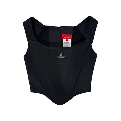 VIVIENNE WESTWOOD RED LABEL BLACK LOGO CORSET