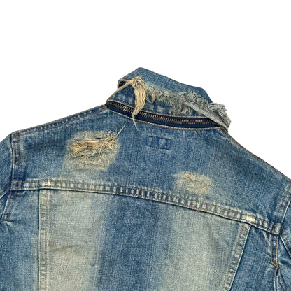 L.G.B DISTRESS DENIM JACKET