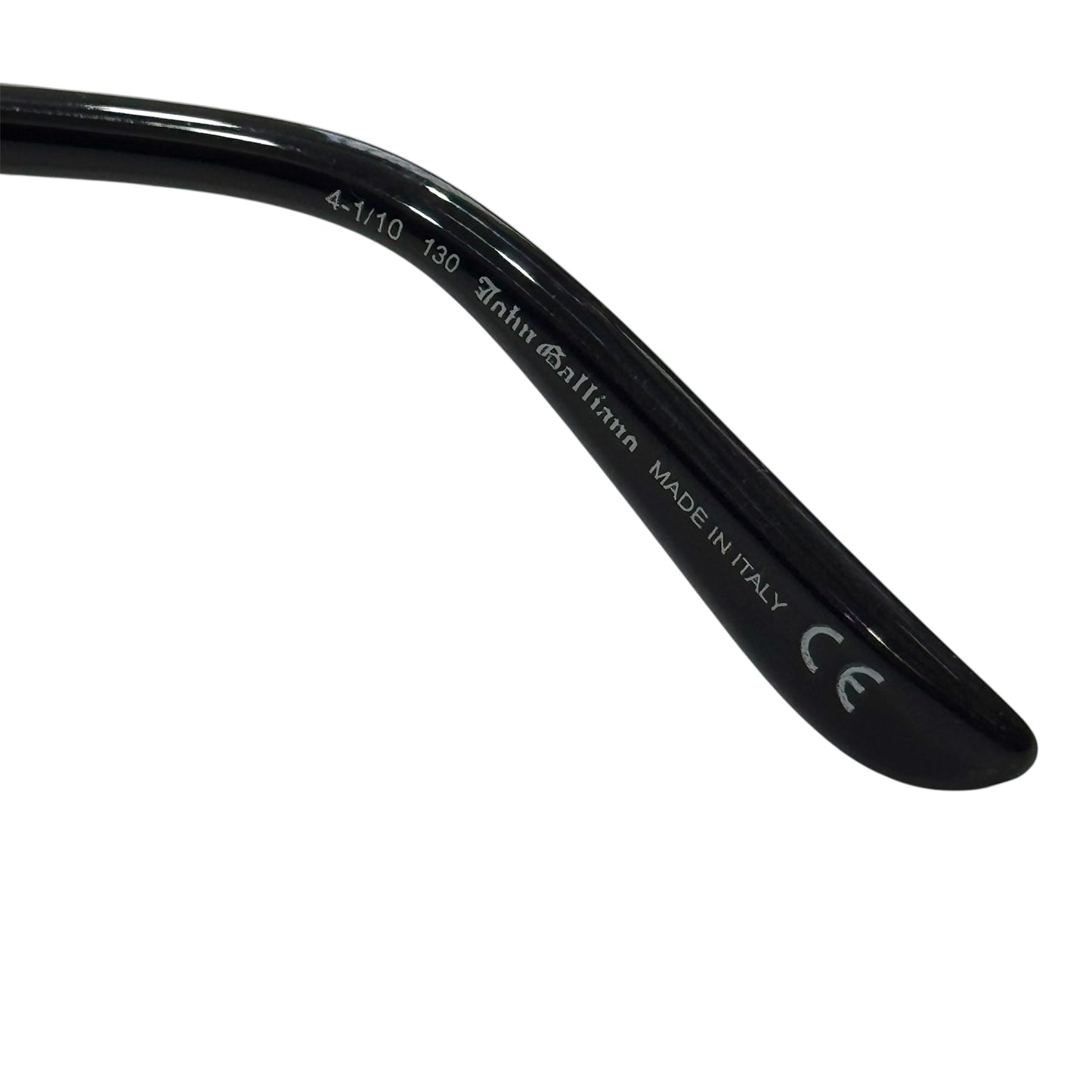JOHN GALLIANO BLACK GREEN GRADIENT SUNGLASSES