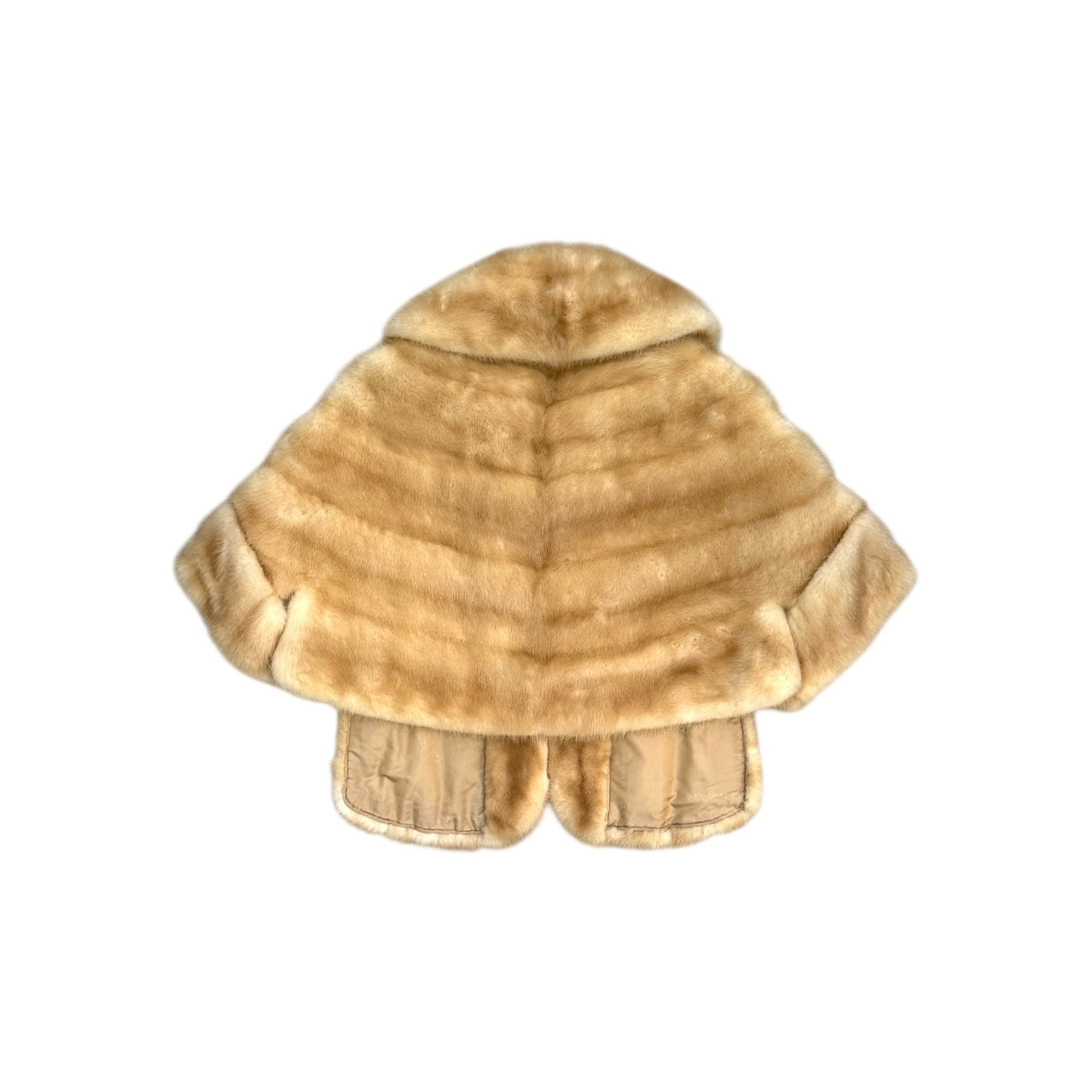 DOLCE & GABBANA BUFF STOLE POCKET FUR