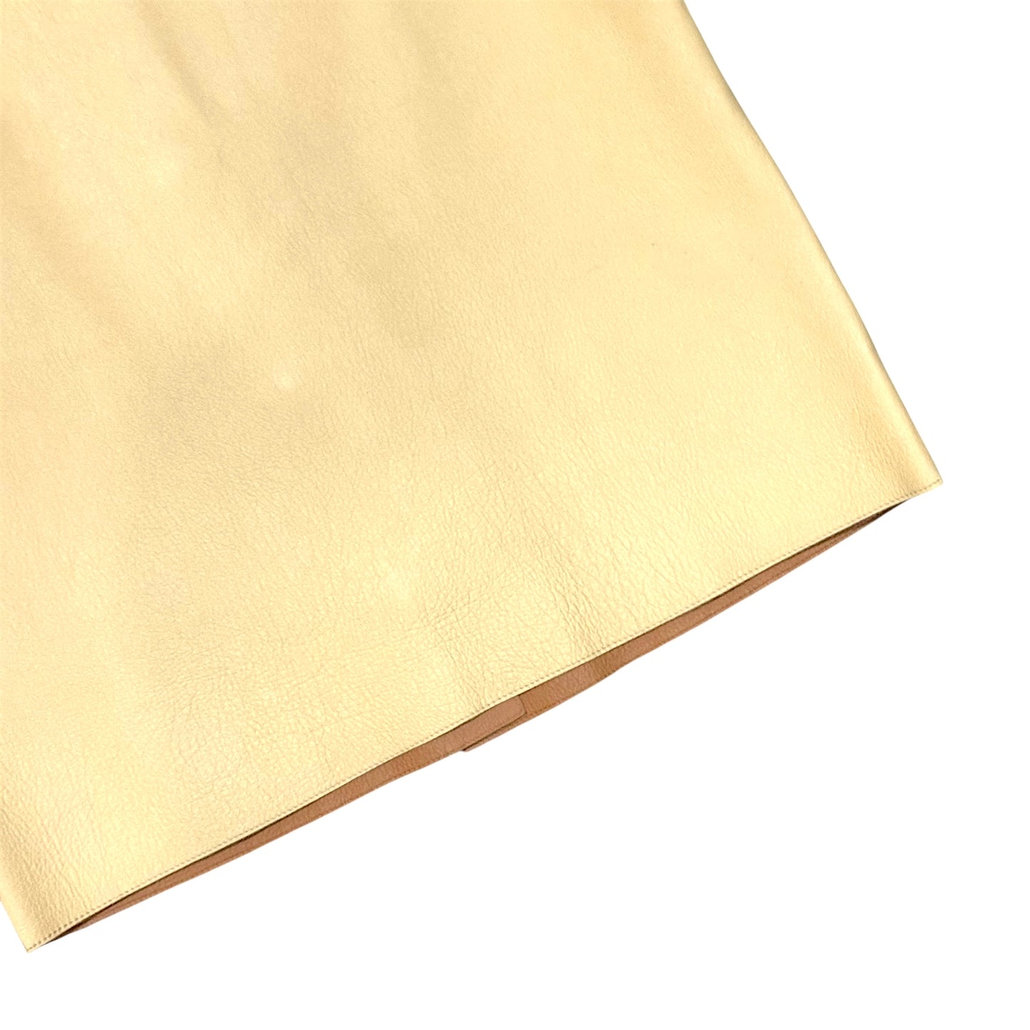 MARNI BUTTER YELLOW LEATHER TOP