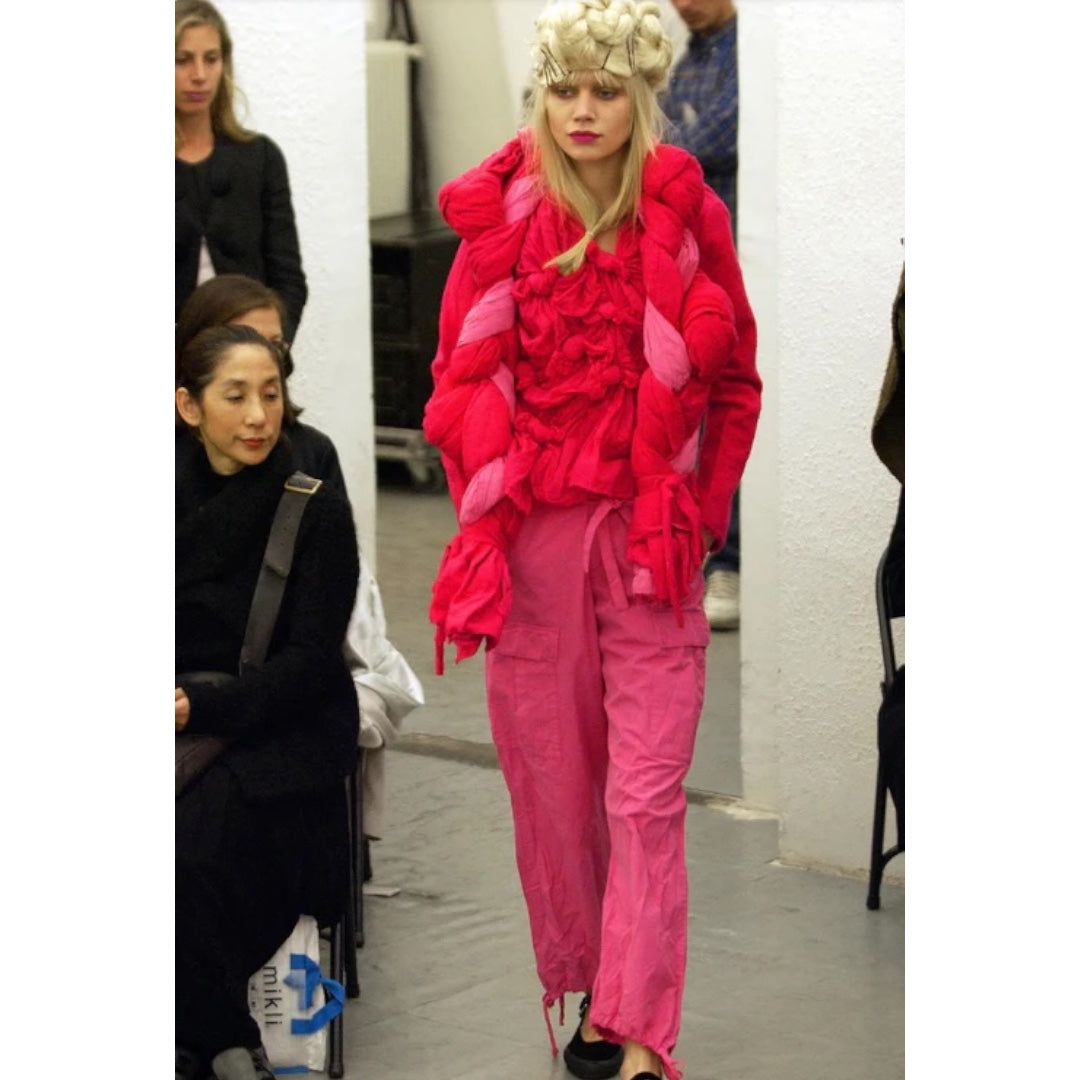 COMME DES GARÇONS S/S 2003 KNOTTED GAUZE TOP