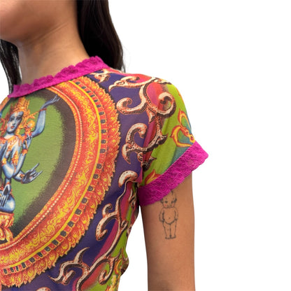 JEAN PAUL GAULTIER SS1989 MESH TOP