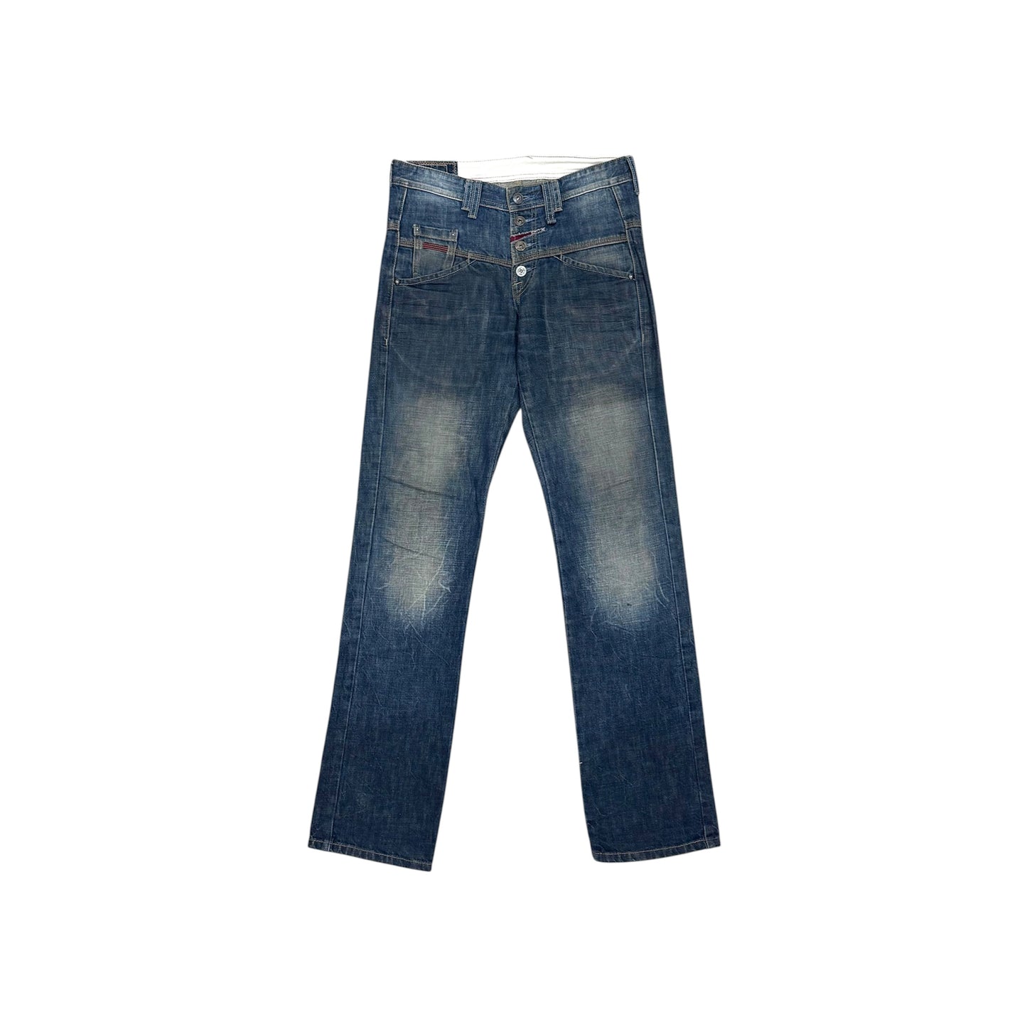 MARITHE FRANCOIS GIRBAUD DENIM JEANS