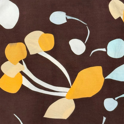 MIU MIU 2000S BROWN CHERRY PRINTS TOP