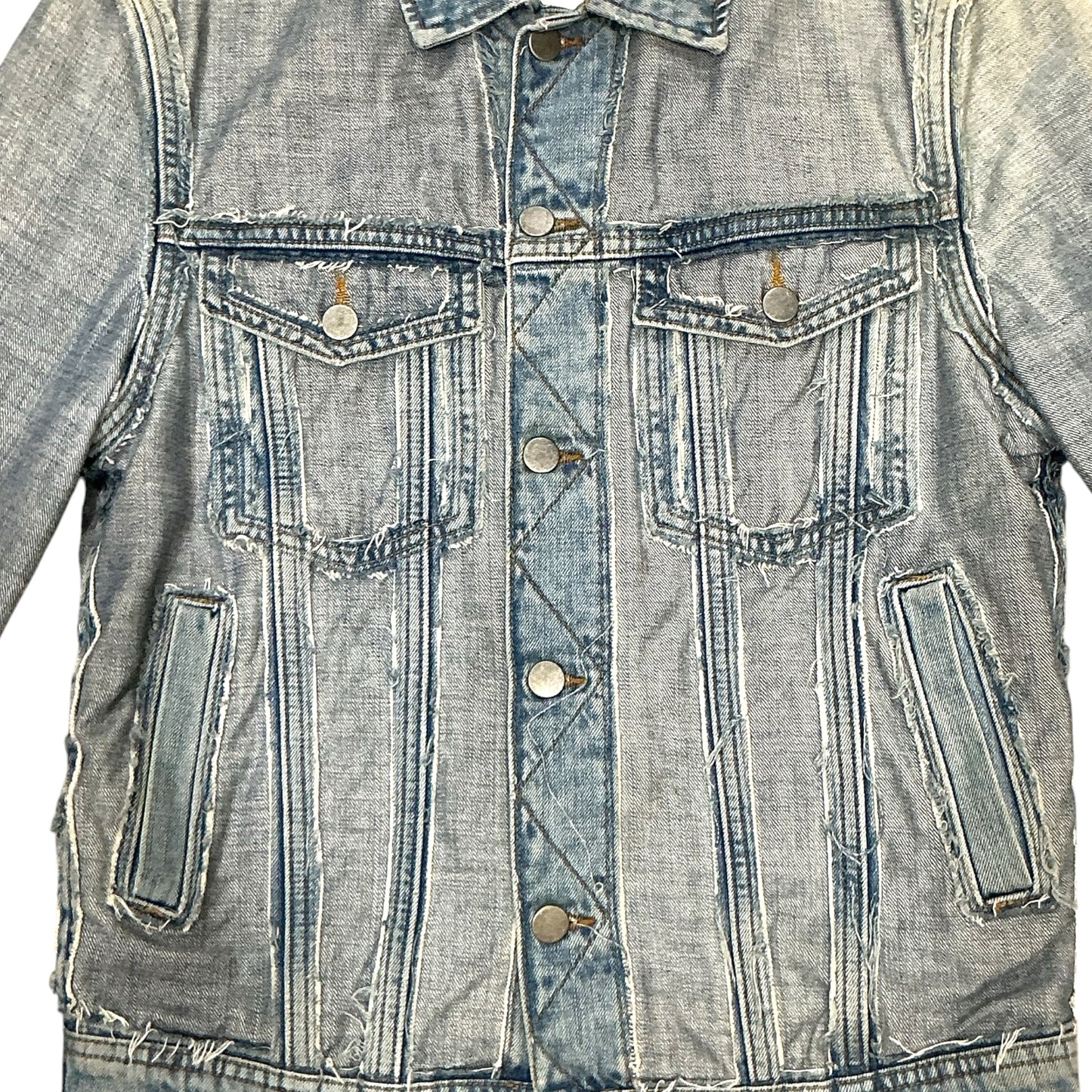 MAISON MARGIELA X H&M DISTRESS DENIM JACKET