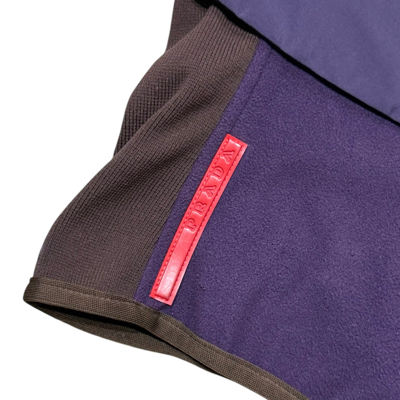 PRADA SPORT REVERSIBLE PURPLE NYLON VEST