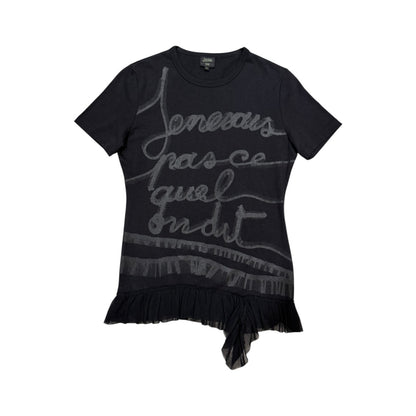 JEAN PAUL GAULTIER “JE NE SAIS PAS CE QUE JE DIS” T-SHIRT