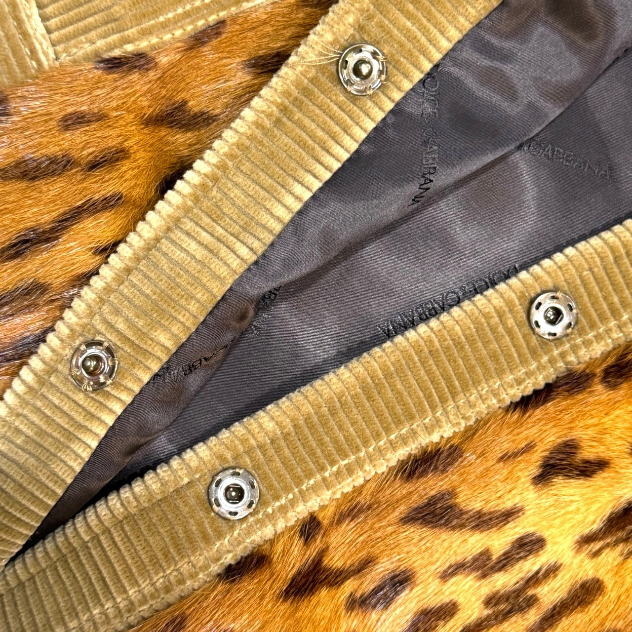 DOLCE&GABBANA WIESEL FUR VEST