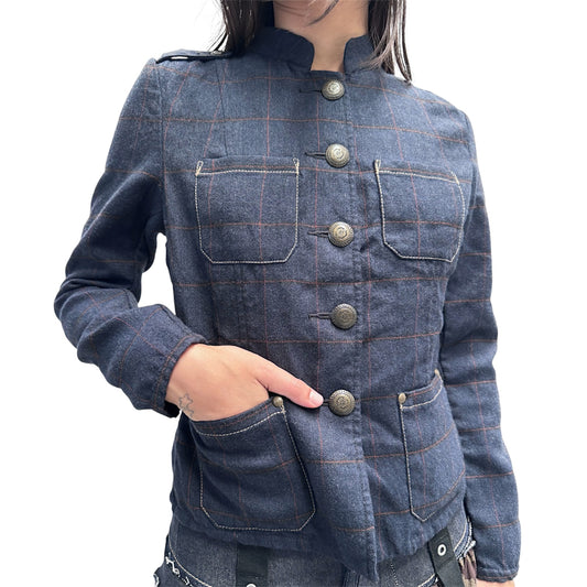 MARITHE FRANCOIS GIRBAUD NAPOLEON JACKET DROP LOOK 3