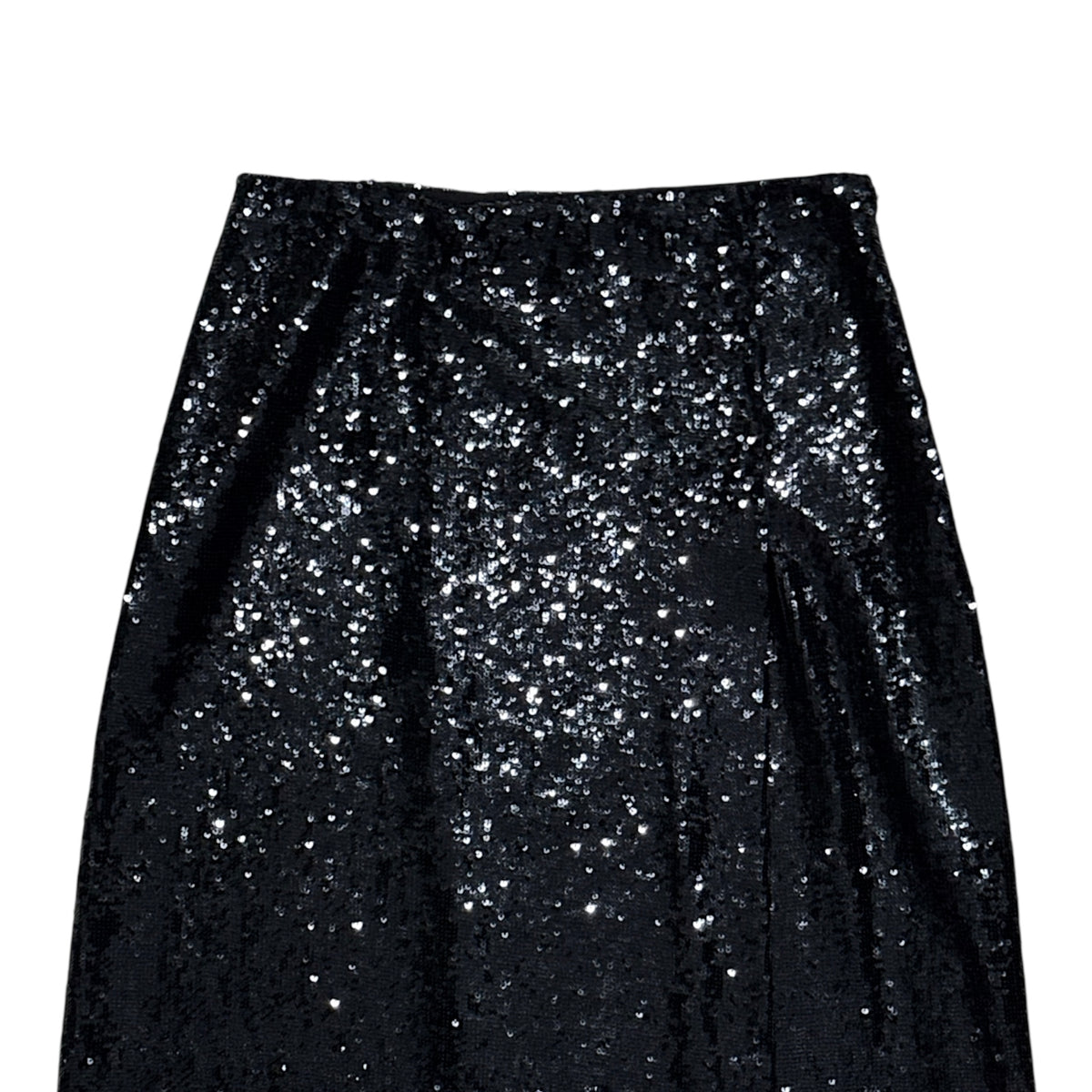 MIU MIU BLACK SEQUINS SKIRT