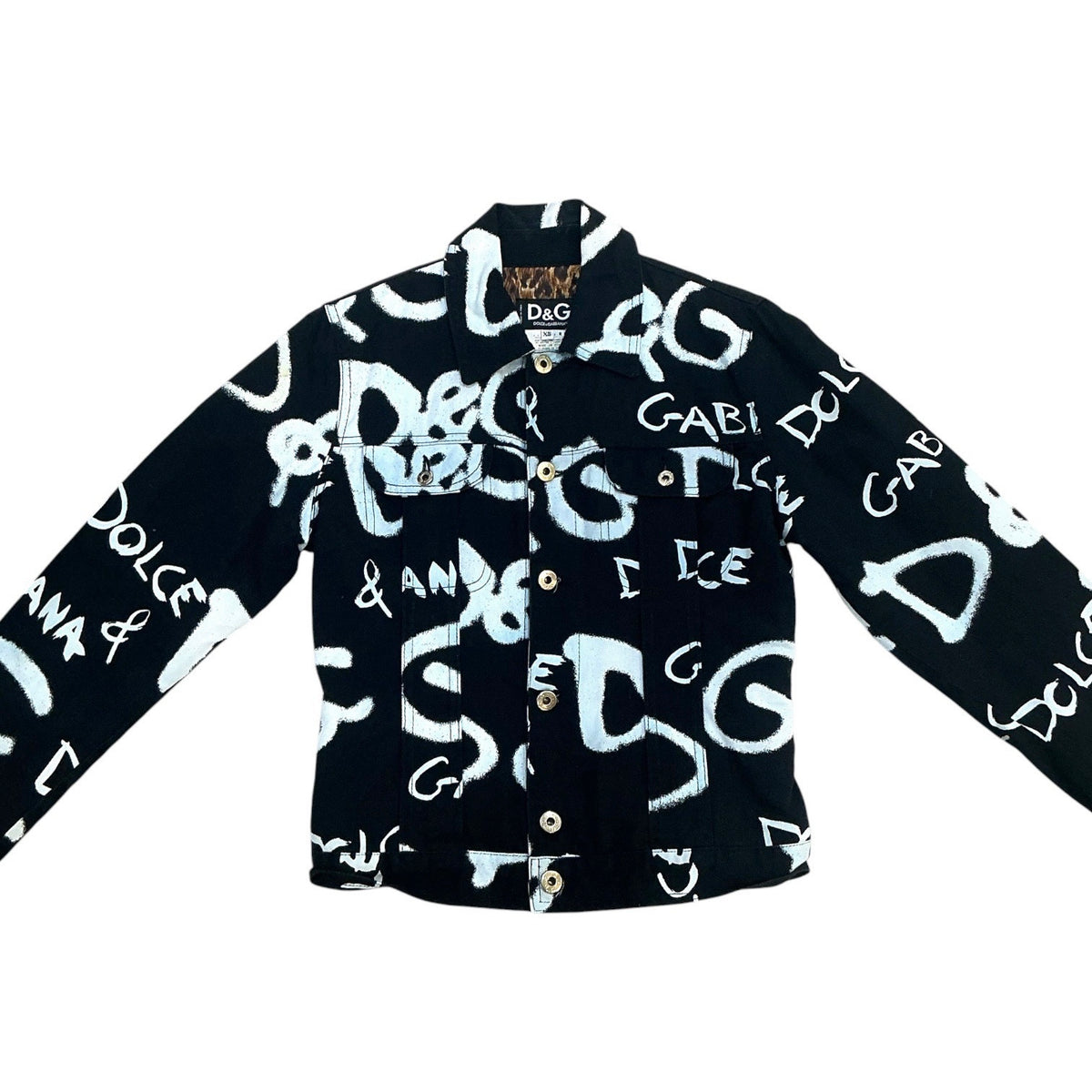 DOLCE & GABBANA 2000S GRAFFITI JACKET