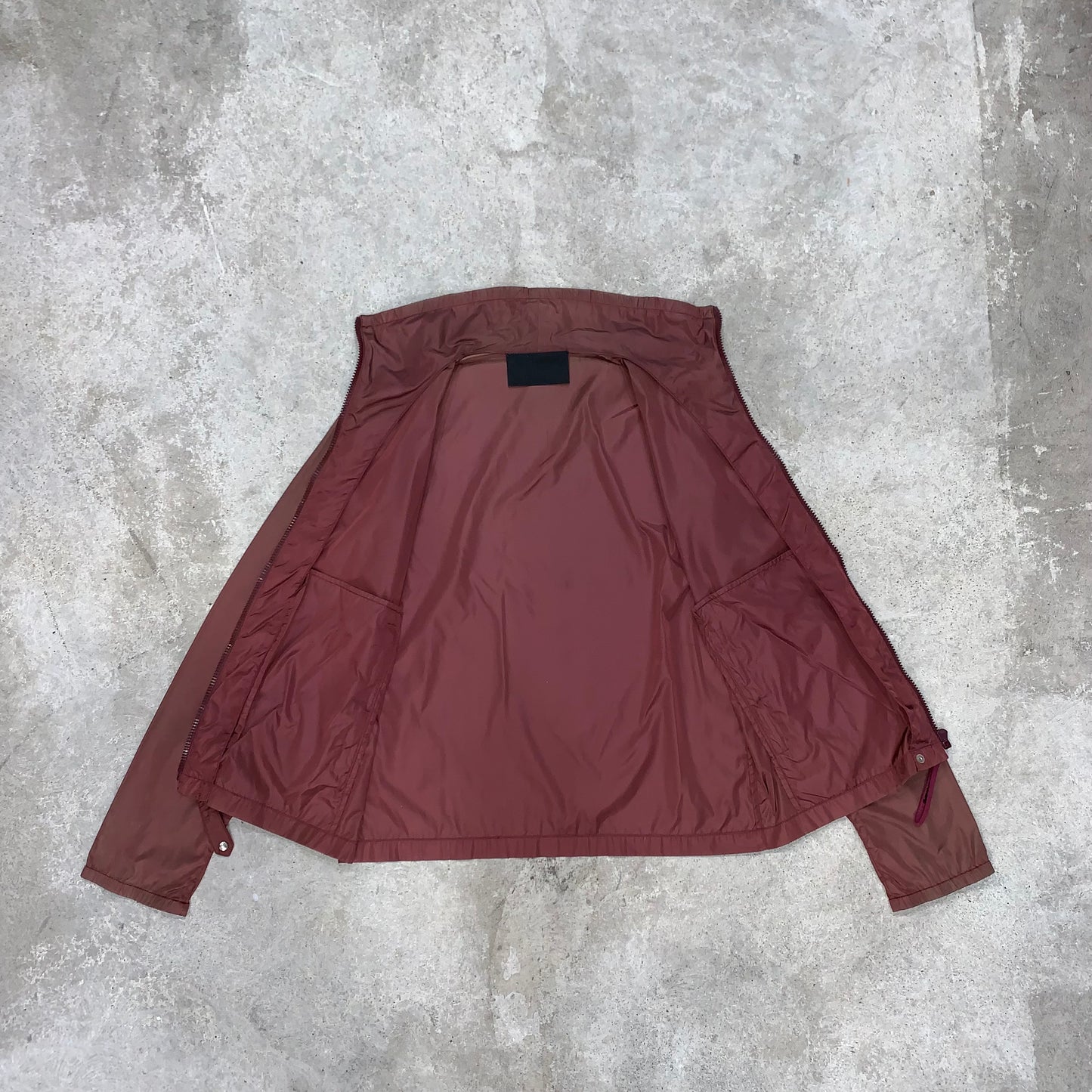 BURGUNDY PRADA SPORT JACKET