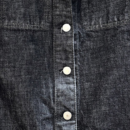 HELMUT LANG DENIM FUR JACKET