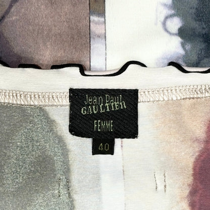 JEAN PAUL GAULTIER FACE PORTRAITS TOP