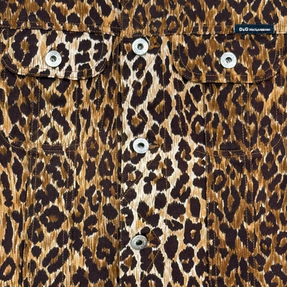 DOLCE & GABBANA LEOPARD JACKET