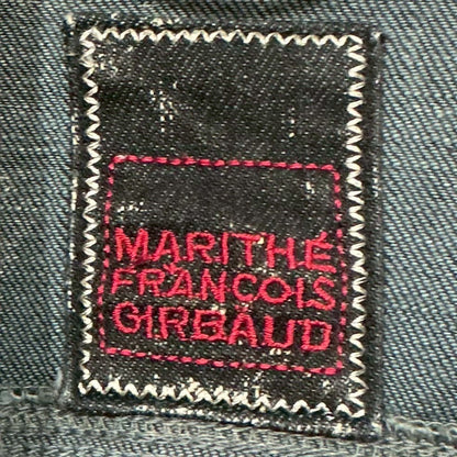 MARITHE FRANCOIS GIRBAUD BLACK WASHED JACKET