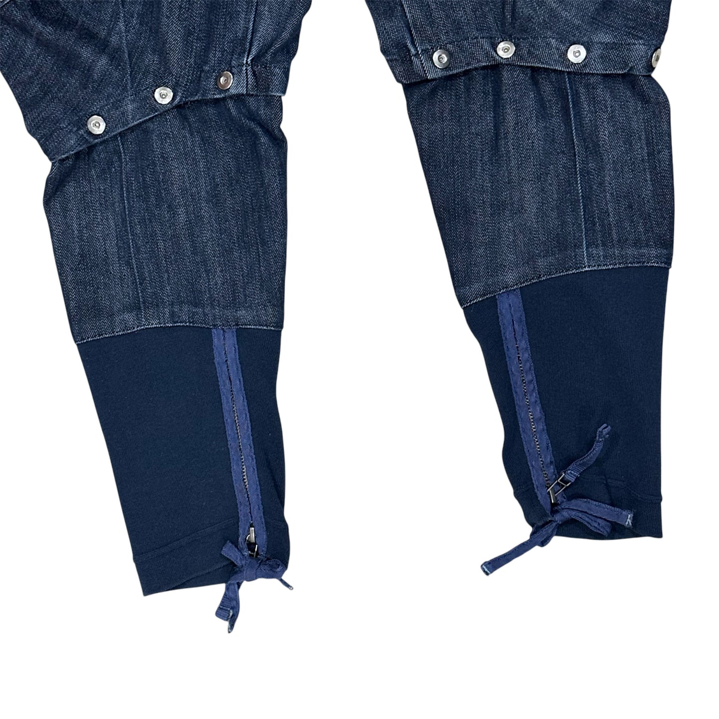 MARITHE FRANCOIS GIRBAUD DENIM CAPRIS PANTS