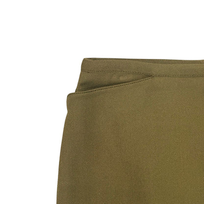 PRADA SPORT KHAKI MIDI SKIRT
