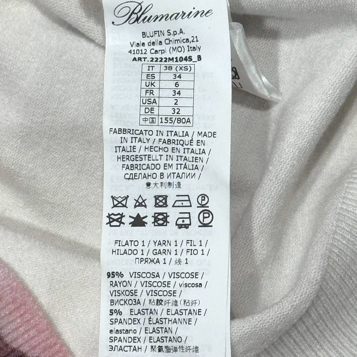 BLUMARINE PINK ROSE PRINTED CARDIGAN SET