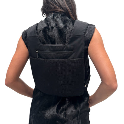 MIU MIU SS1999 BLACK CHEST RIG BACKPACK