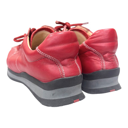 PRADA RED SNEAKERS
