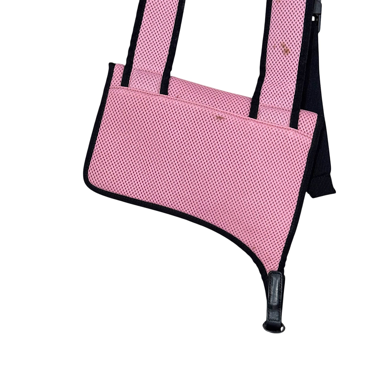 MIU MIU 1999 PINK MESH CROSSBODY BAG