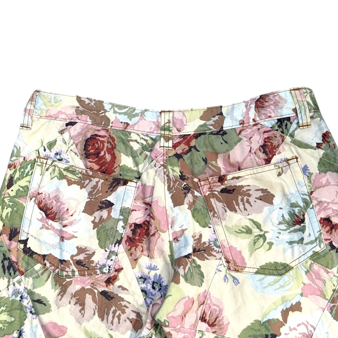 JUNYA WATANABE FLORAL FLARED PANTS