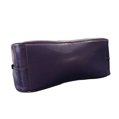 PRADA 2000S PURPLE BOWLING BAG