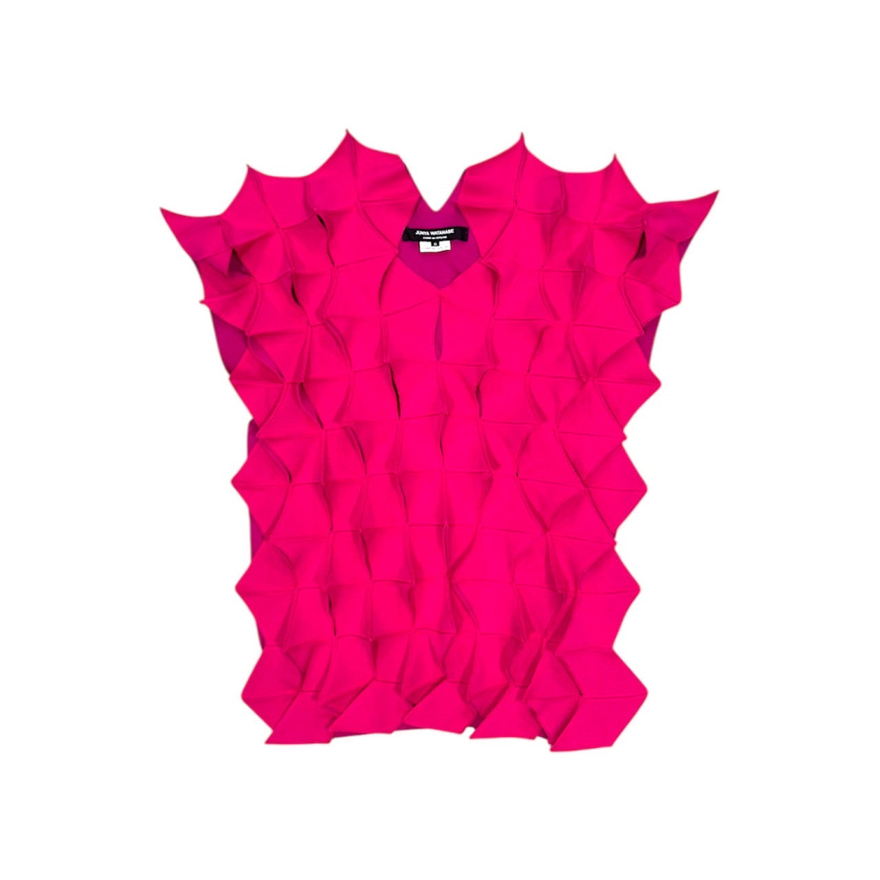 JUNYA WATANABE PINK SCULPTURED TOP