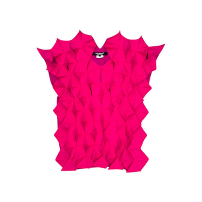 JUNYA WATANABE PINK SCULPTURED TOP